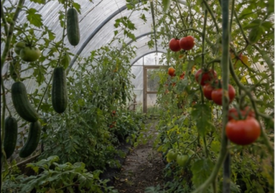 Potager avec serre tunnel Bretagne à Brest — photo 3