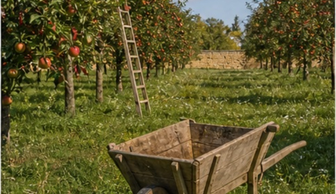 Vieux verger de pommiers de Bourgogne à Dijon — photo 4