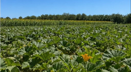Grand champ de courges et potirons Vendee à La Roche-sur-Yon — photo 5